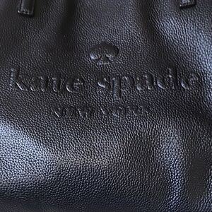 Kate Spade Black Textured Tote
